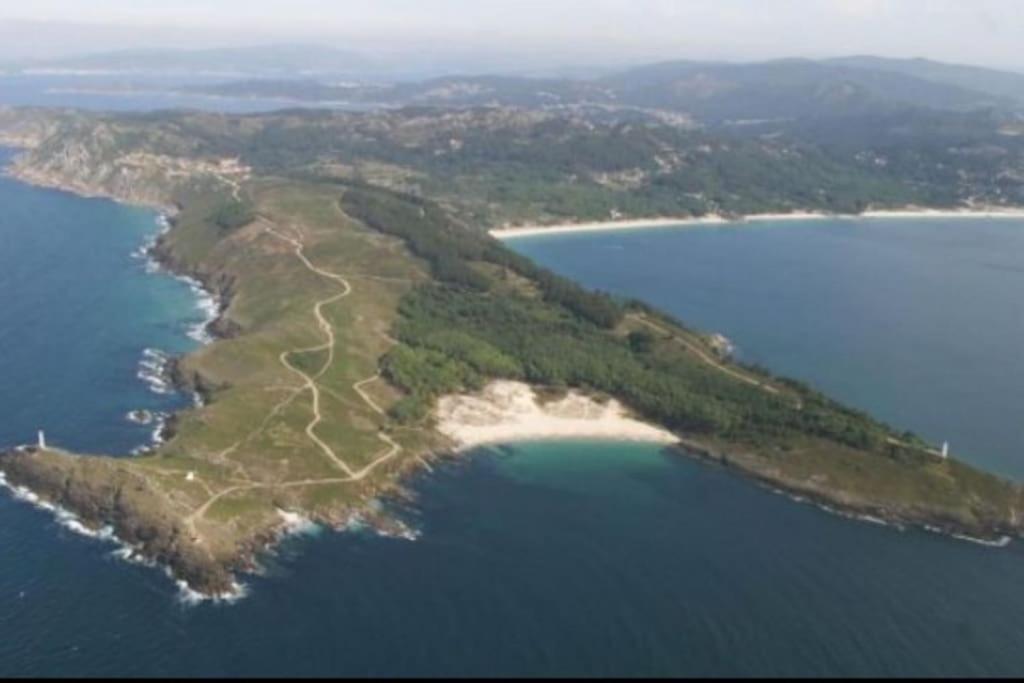Atico En La Playa De Cangas Exterior foto
